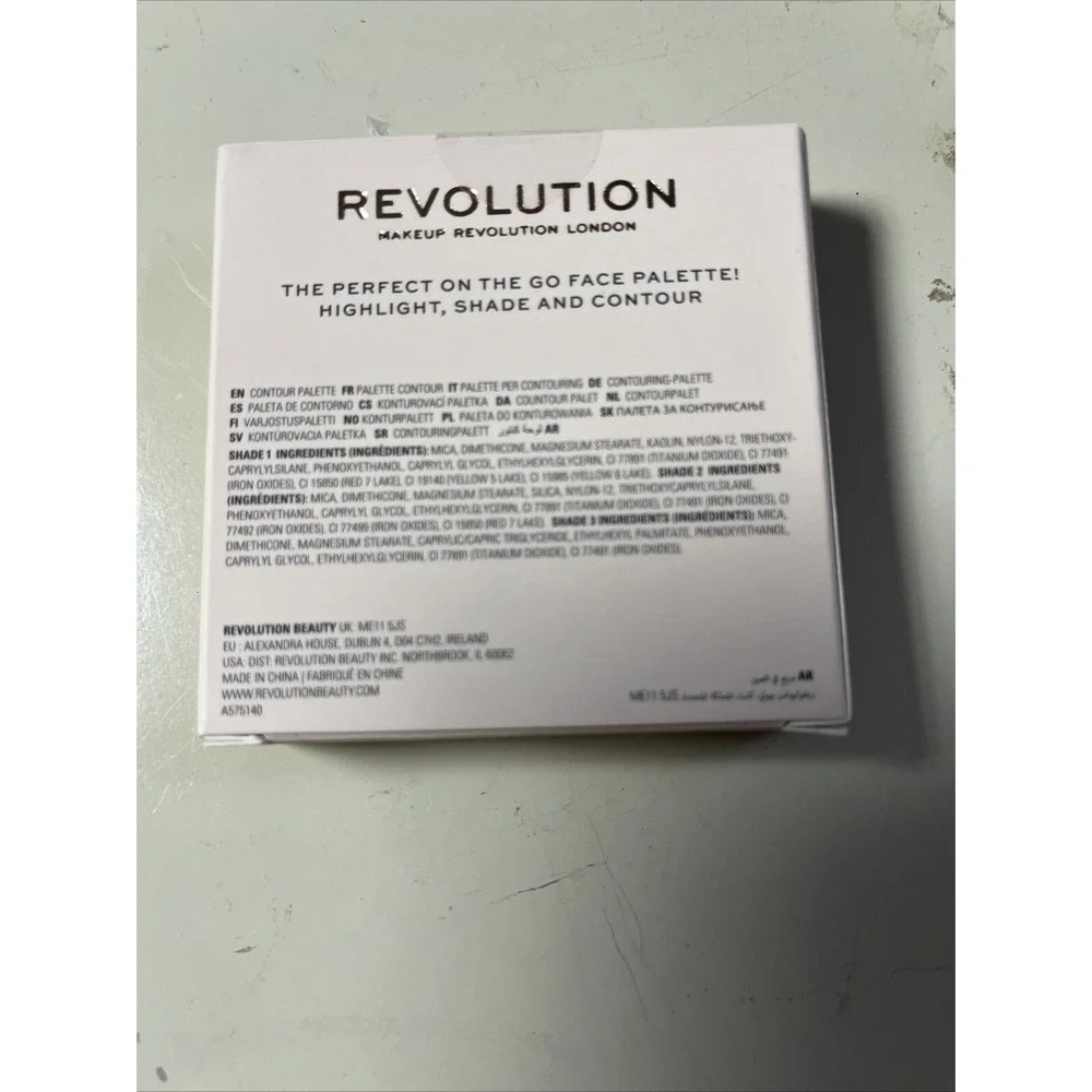 Makeup Revolution London Contour Powder Compact Fair 0.24 oz Palette NIB